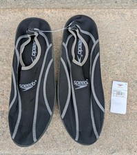 Men's Speedo Surfwalker Slip On Water Shoes Size 11 Black