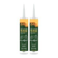 RV Roof Lap Sealant - Self-Leveling EPDM Caulk for Rubber Roofs, Seams  Vent...