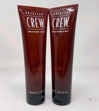AMERICAN CREW Firm Hold Men's Hair Styling Gel 8.4 oz Each Factory New SET OF 2
