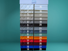 Marine Grade Aqua Faux Leather Upholstery Fabric  Foam Backd Vinyl  Waterproof