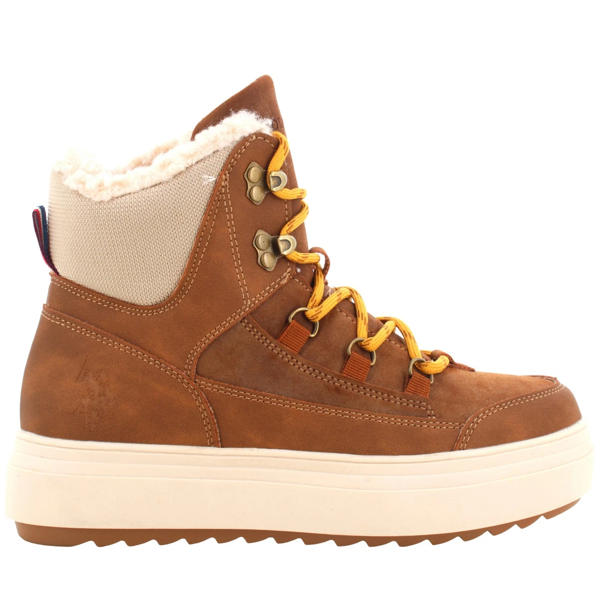 Bottes Femme SM569 En Simili Cuir Et Tissu - Talon Haut Plat 7.6-10 Cm - Semelle Caoutchouc - Neuves Avec Emballage
