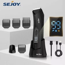 SEJOY Professional Men's Hair Clipper Electric Groin Trimmer Body Ball Shaver