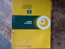 John Deere 210 310 Barrena Carro Piezas Catálogo Manual Libro Original PC-1300