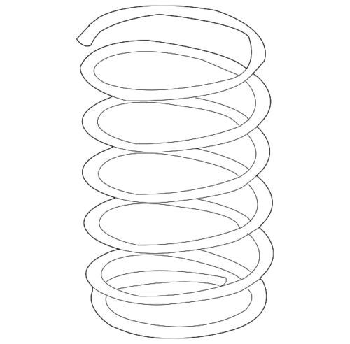 Resorte de suspensión para Ford (N/P BT4Z-5310-E)