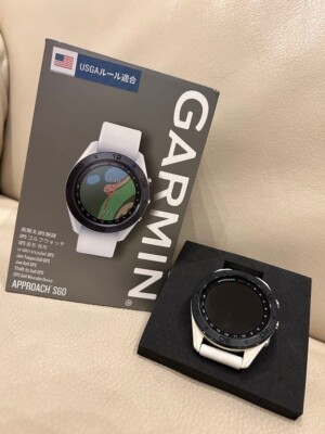 Garmin Approach S60 Golf Watch White GPS Smartwatch | eBay