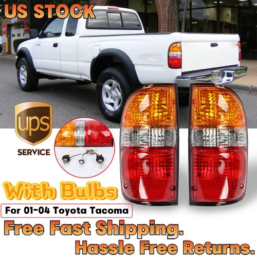 Fit for Toyota 20012004 Left & Right Rear Tail Light Assemblies