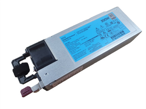 HP 723595-501 HSTNS-PC40 500W Server PSU Netzteil