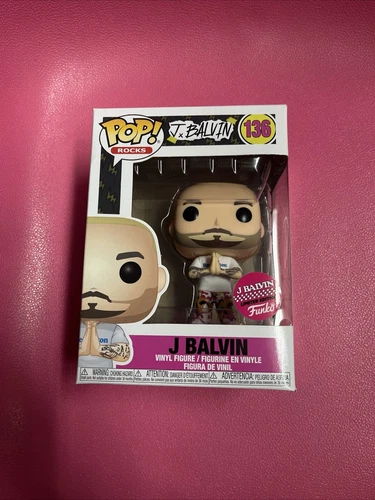 Funko Pop Rocks * J Balvin * Limited Edition Figure Reggaeton PR Colombia