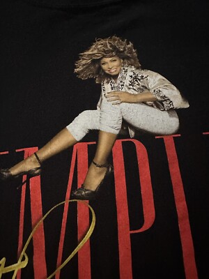 Vintage Tina Turner Simply The Best LIVE IN CONCERT Cotton T-shirt