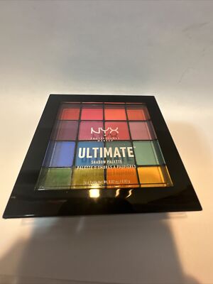 NYX Ultimate Eyeshadow Palette USP04 BRIGHTS Makeup Designer Multicolored