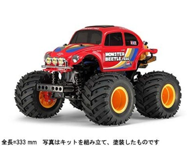 Tamiya RC Monster Beetle Trail Monster Truck - Red | eBay