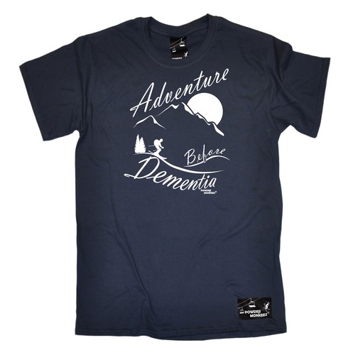 Adventure Before Dementia Skiing T-SHIRT Snskiing Ski Alps birthday fashion gift - Picture 8 of 11