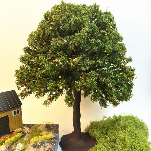 HO/OO Scale Miniatures Fruit Trees Landscape Farm Plants Railway Scenery Model - Picture 2 of 7