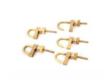 5pcs Brass Repair Luthier Tools Violin Cracks Clamp Fix Seam Adjustable Size