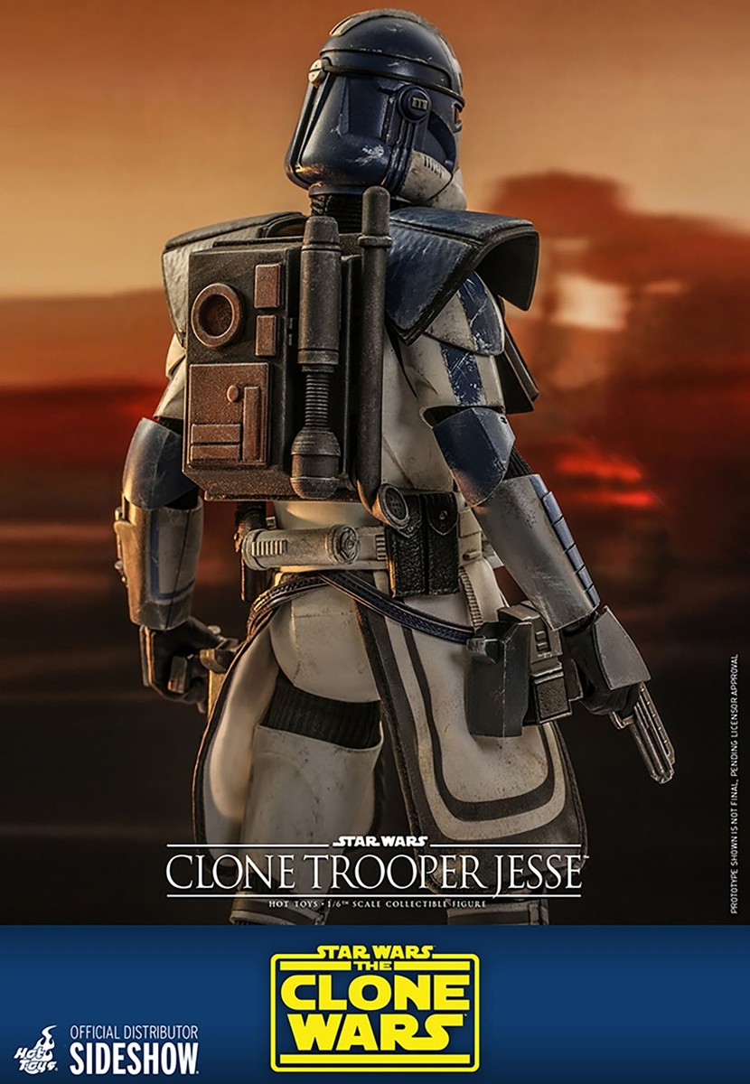 Star Wars The Clone Wars - Figurine d'action Clone Commander Jesse