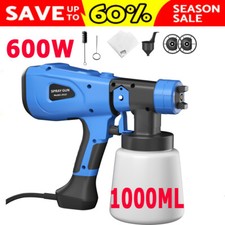 Elektrisches Farbsprühsystem 1000ml Farbspritzpistole Sprühpistole Lackiergerät