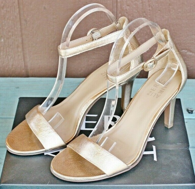 naturalizer gold sandals