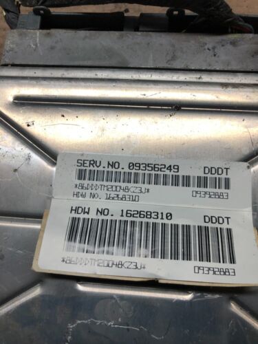 2000 to 2002 Pontiac Sunfire Cavalier Ecu Engine Control Module Unit Ecm G7998 D - Picture 4 of 5
