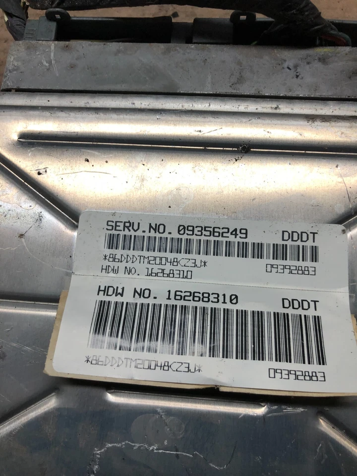 Pontiac Grand AM 2000 módulo de control del motor ECU ECM PCM 09356249 Q9480 DG Foto 4 de 4