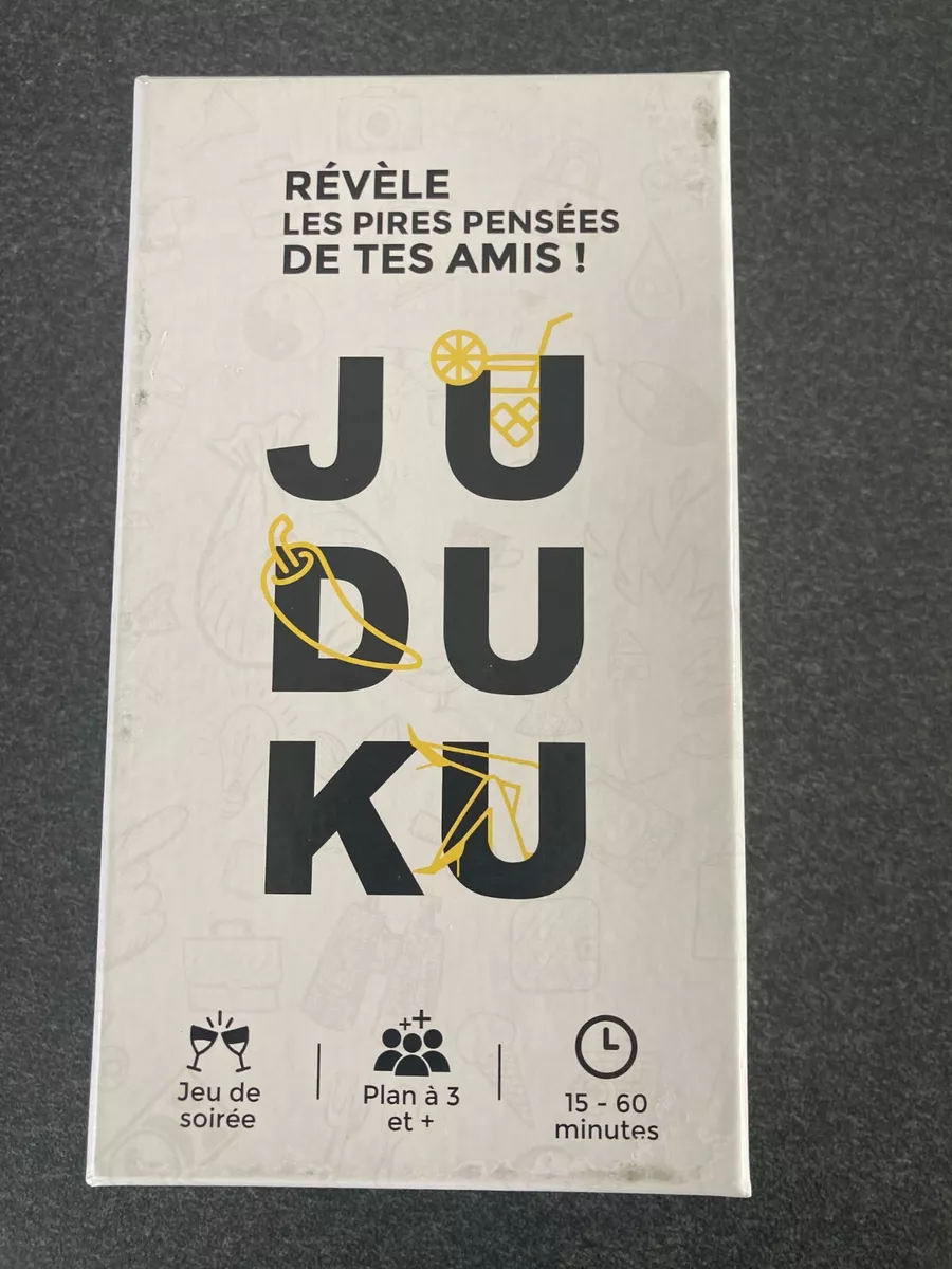 Juduku  - Jeu de Cartes Original - Jeu de Société Adulte pour