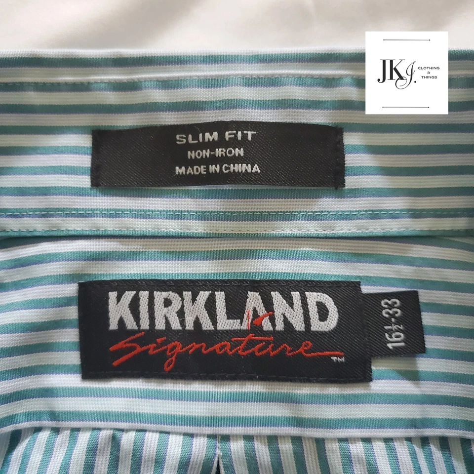 KIRKLAND Signature Men's Button-down Dressy Shirt - Image 2 of 4