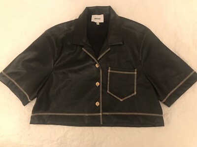 Nanushka Vegane Lederjacke 