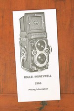 ROLLEI PRICE LIST, 1966/30973