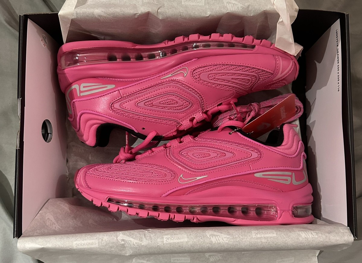 Nike Air Max 98 TL x Supreme Pink Pinksicle DR1033-600 Size Nike Air Max 98 TL x Supreme Pink Pinksicle DR1033-600 Size
