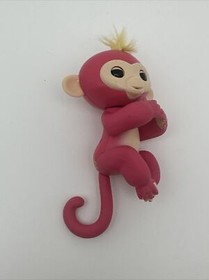 WowWee Bella Fingerlings Pink Monkey Interactive Baby Pet Toy- No Battery&hellip;29