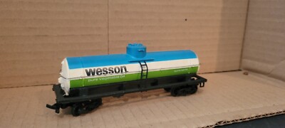 7J HO Scale Train Car WESSON GATX 9876 TANKCAR HORN HOOK COUPLER CCCCC ...