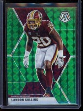 2020 Panini Mosaic Prizm Green #199 Landon Collins - Washington