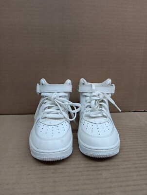 Nike Air Force1 Mid(ps) Little Kids Style- 314196, White, Sz 12.5c