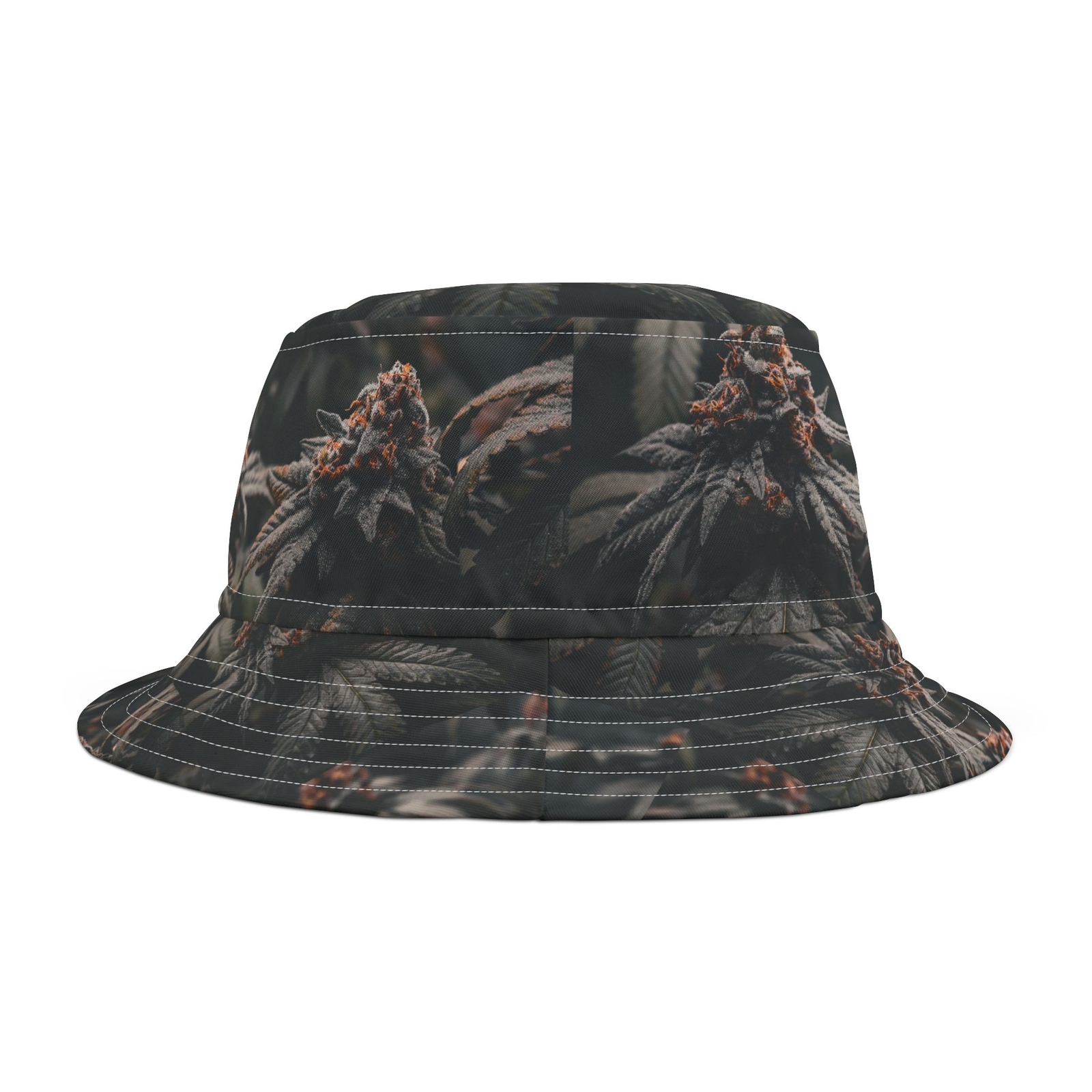 Trippy 420 Vibes Festival Bucket Hat for Hippie Style-image