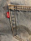 Vintage 90s Levi's 501 Red Tab Jeans 35x30 Button Fly WPL 423 Medium Wash  — photo 6