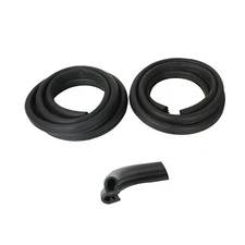 Rubber Door Weatherstrip Seals 1 Pair Kit for 73-91 Chevy GMC Pickup Truck
