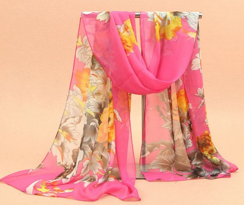 China Fashion Stylish Women Long Soft Silk Chiffon Scarf Wrap Shawl Scarves China Fashion Stylish Women Long Soft Silk Chiffon Scarf Wrap Shawl Scarves