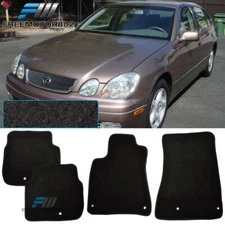 For 98-05 Lexus GS300 GS400 GS430 Black Nylon Floor Mats Carpets 4pcs