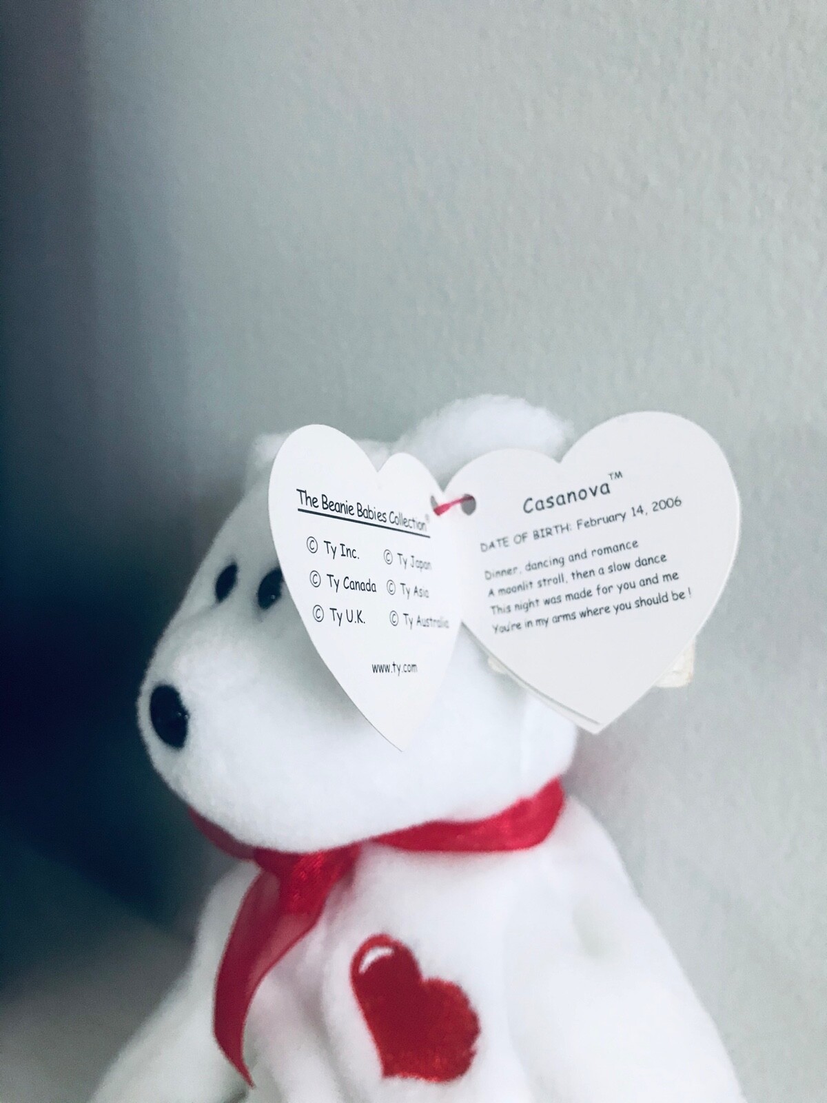 casanova beanie baby value