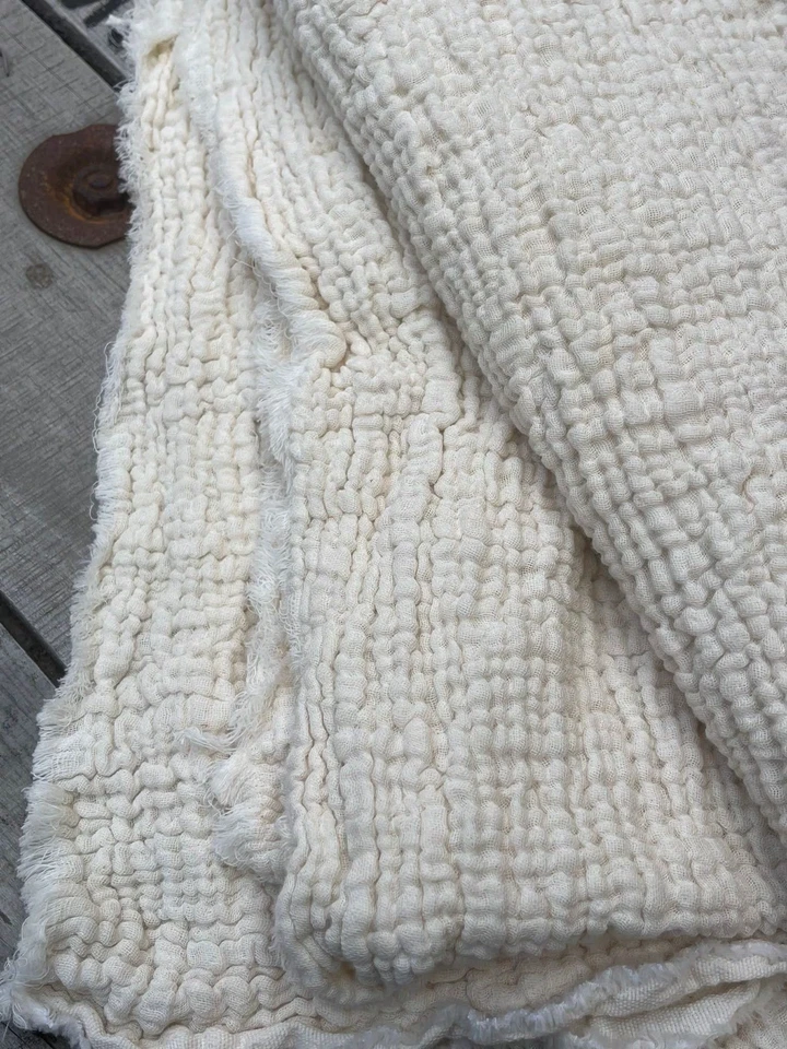 Muslin Fabric By 2 Meters - Organic Muslin Fabric - Baby Cotton Muslin - 4 Layer - Image 3 of 4