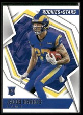 2021 Panini Rookies & Stars #138 Jacob Harris Los Angeles Rams Rookie Card. rookie card picture
