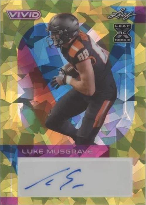 2023 Leaf Vivid Luke Musgrave #BA-LM1