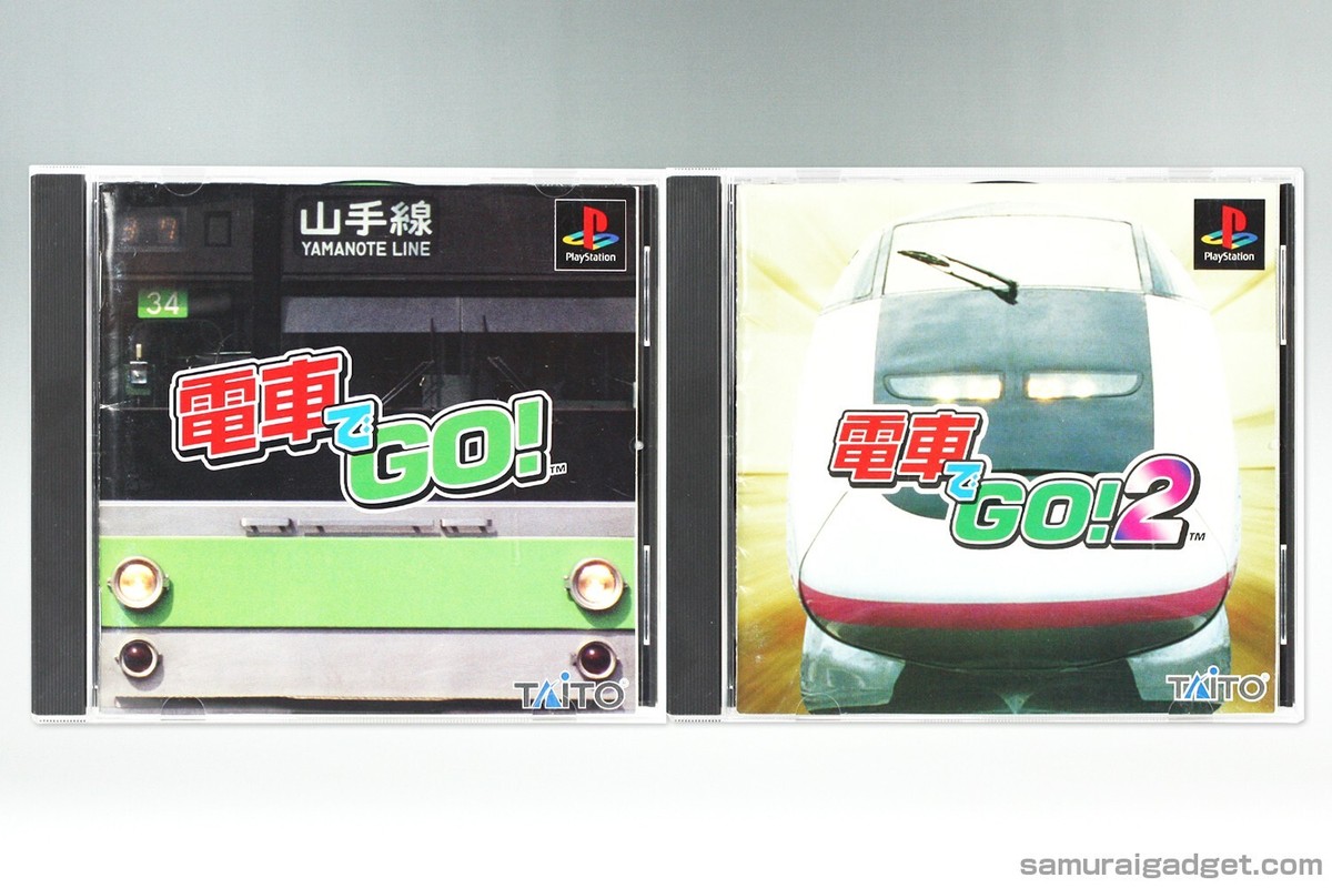 Jeu Densya De Go! Pour PlayStation 1 - Version NTSC-J Japon | Complet | État Correct, Fonctionnel