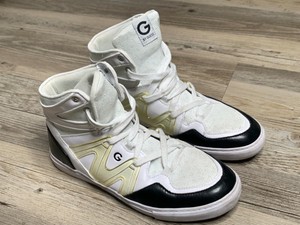 g by guess high top sneakers