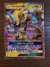 Carte Pokémon Zeraora GX 86/214 Soleil & Lune SL8 Tonnerre Perdu FR NEUF