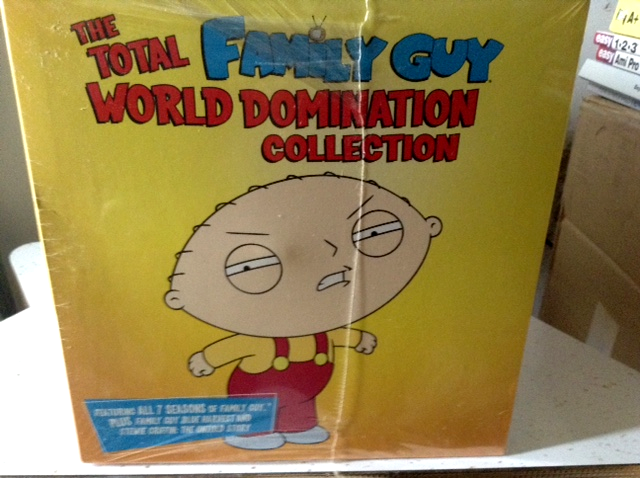 Family Guy-The Total World Domination Collection DVD Set Stewie