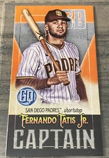 Fernando Tatis Jr. 2021 Topps Gypsy Queen Captain Mini #CM-FTJ San Diego Padres