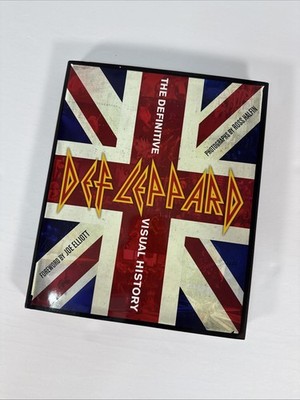 Def Leppard The Definitive Visual History Hardcover Book