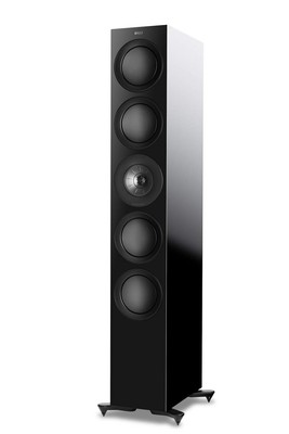 KEF R11 Floorstanding Speaker (Each, Gloss Black)