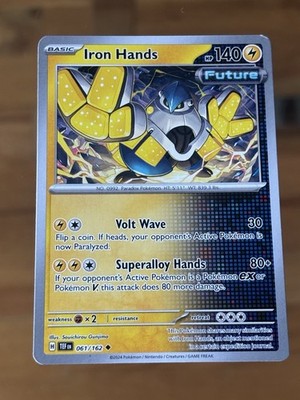 Iron Hands - 061/162 - Temporal Forces Pokemon TCG Buy 2 Get 1 Free