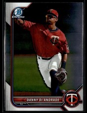2022 Bowman Draft #BDC-107 Danny De Andrade Chrome Baseball Card 1503G
